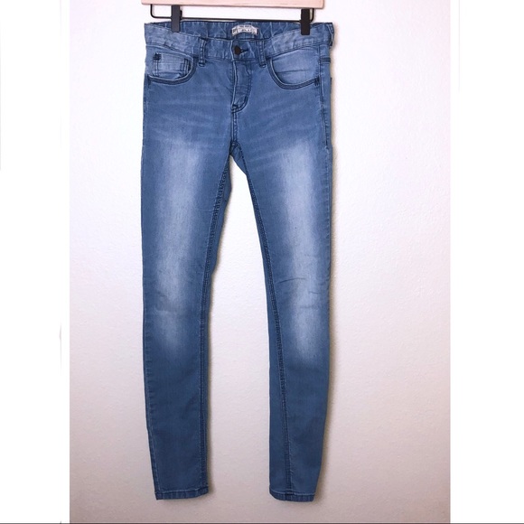⭕️Sold⭕️Free People Skinny Jeans Light Wash 28 - Picture 1 of 3